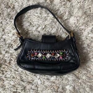 Casadei black purse